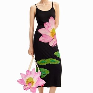 Tyler McGillivary Desigual water lily long dress
